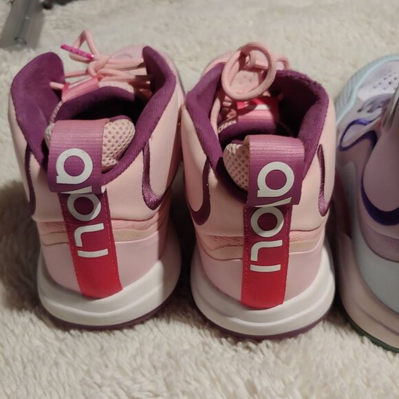 Avoli Mid Retro Future Volleyball Shoes- Pink/Purple & Lavender Field Trip 10.5 - Picture 4 of 16